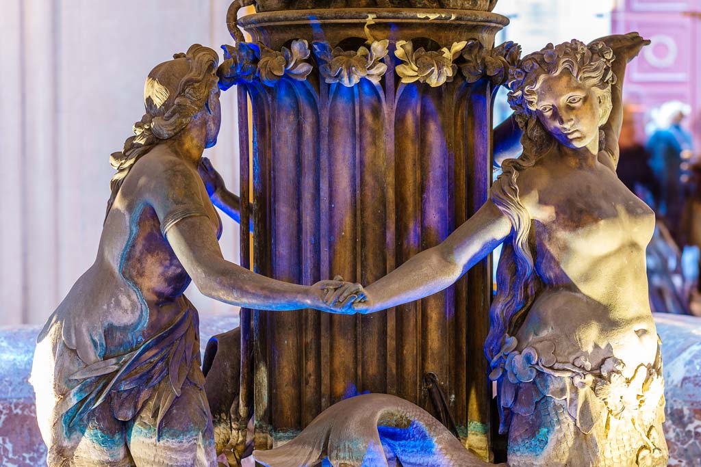 Donaunixenbrunnen Sehenswürdigkeiten-Wien