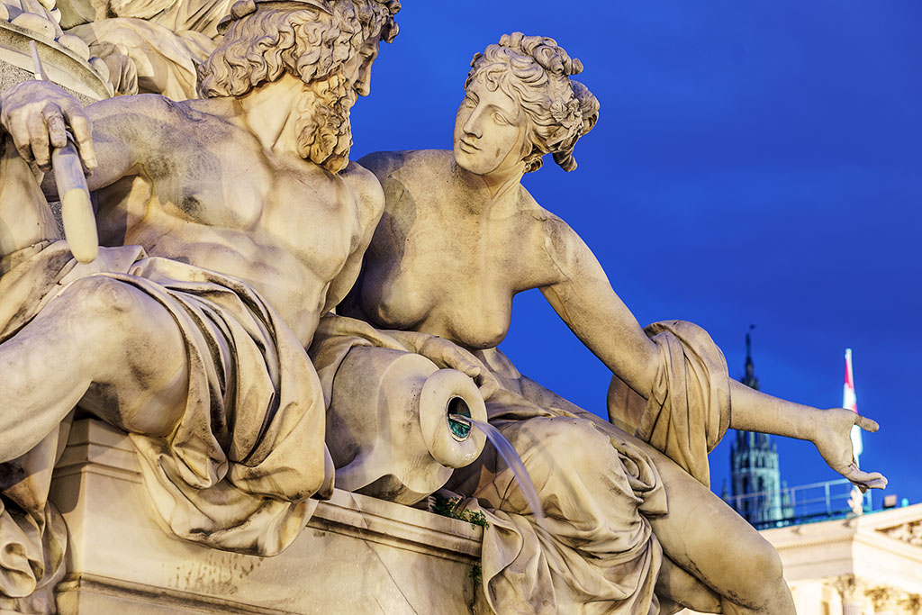 Pallas Athene Brunnen