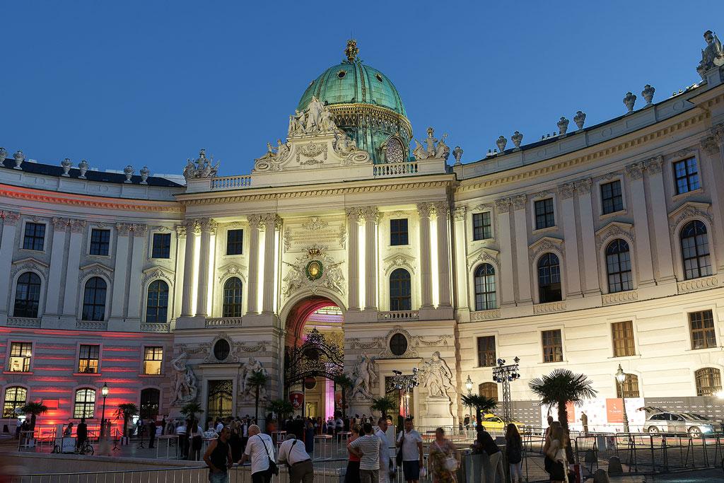 Die Hofburg war das Machtzentrum der Habsburger.